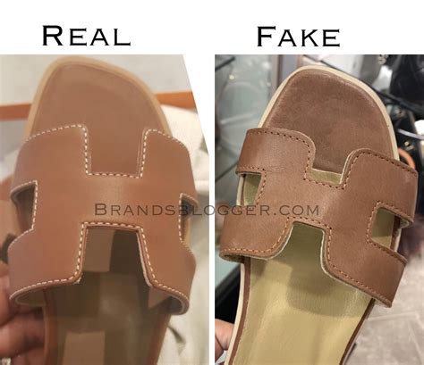 fake hermes leather sandal